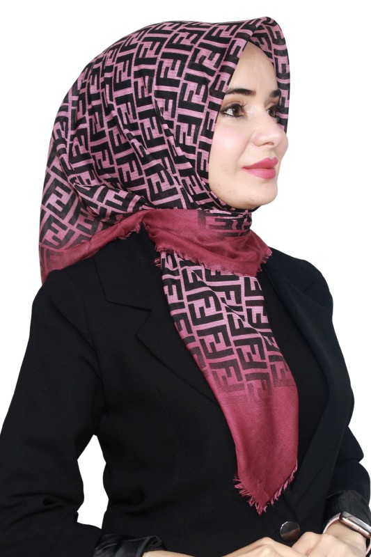 Pamuk Flamlı Eşarp 1006-18