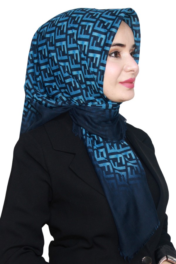 Pamuk Flamlı Eşarp 1006-20