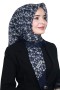 Pamuk Keten Flamlı Eşarp 1022-8