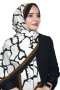 Desenli Medine İpeği Şal 5005-6