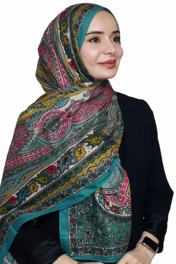 Organik (Pamuk)  Şal 5002-4