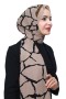 Desenli Medine İpeği Şal 5005-1