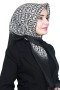 Pamuk Flamlı Eşarp 1006-5